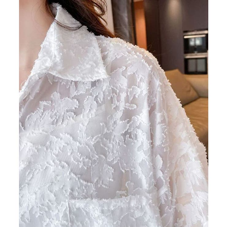 ジャガードシアーカーディガン レディース | Miniministore | 詳細画像18 