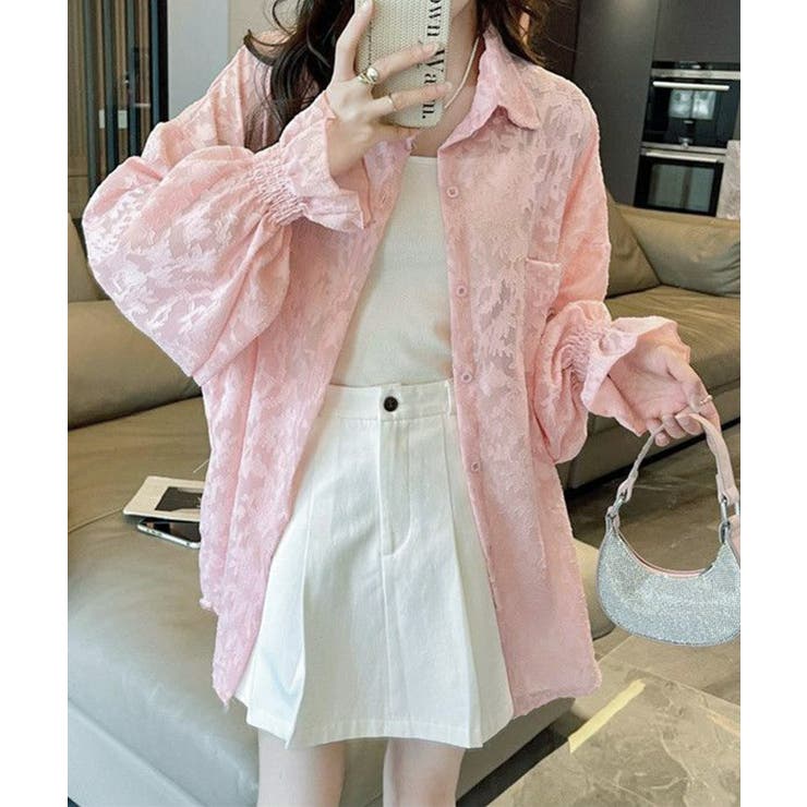 ジャガードシアーカーディガン レディース | Miniministore | 詳細画像22 