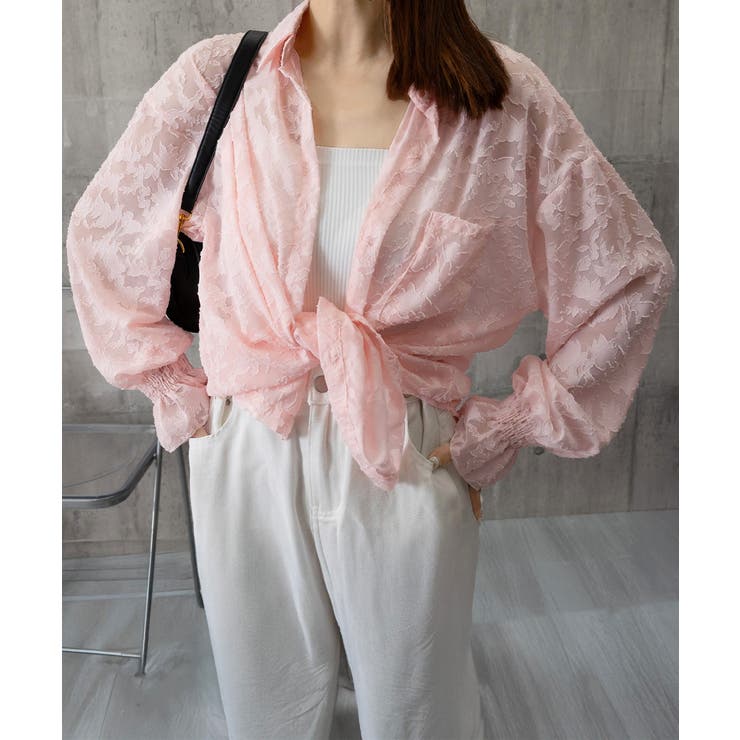 ジャガードシアーカーディガン レディース | Miniministore | 詳細画像26 