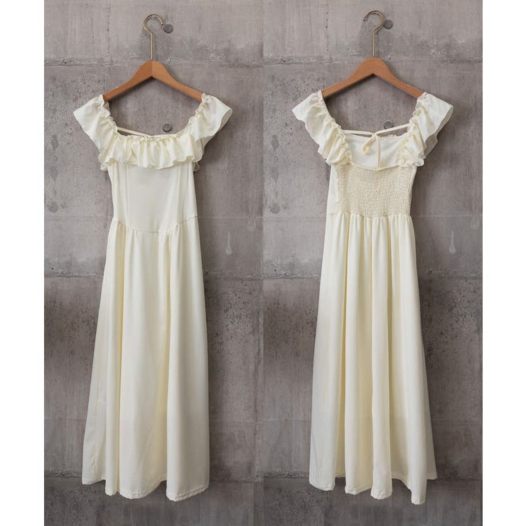 フリル付きワンピース ノースリーブワンピ | Miniministore | 詳細画像24 