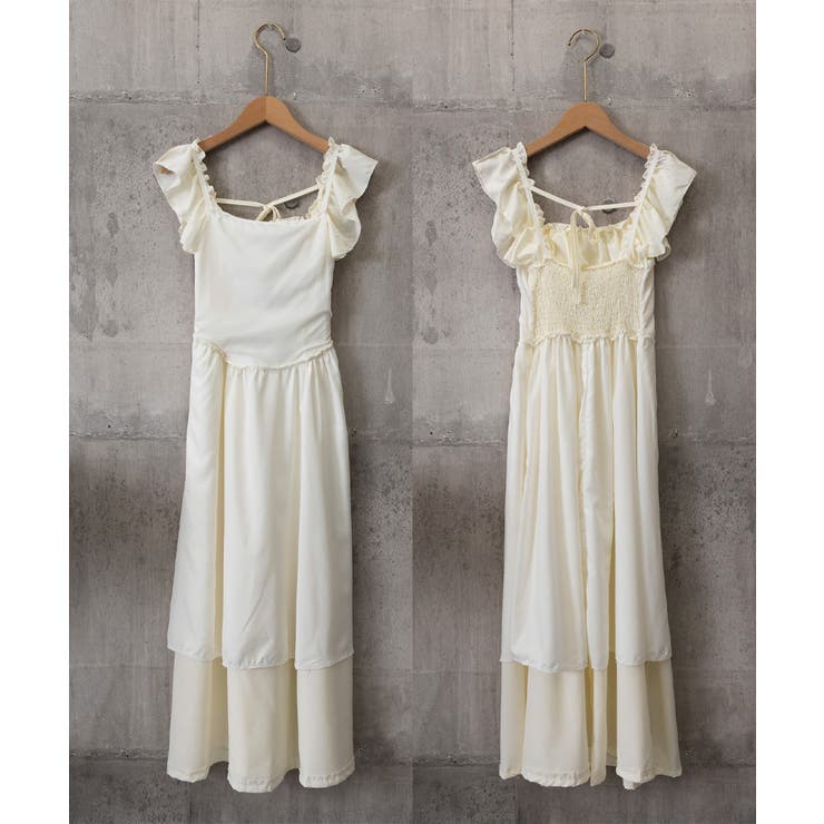 フリル付きワンピース ノースリーブワンピ | Miniministore | 詳細画像25 