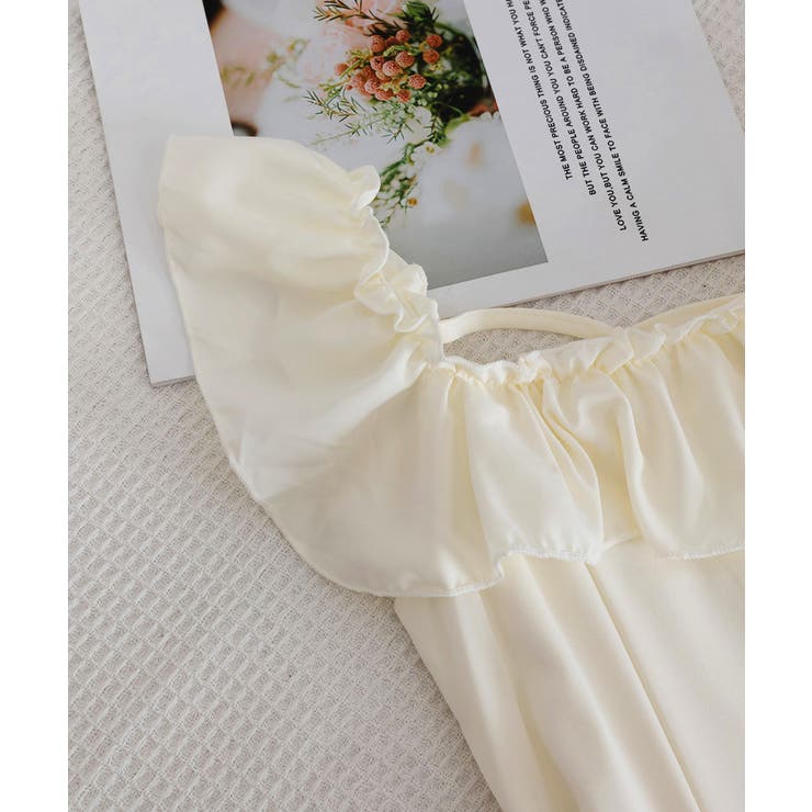 フリル付きワンピース ノースリーブワンピ | Miniministore | 詳細画像26 