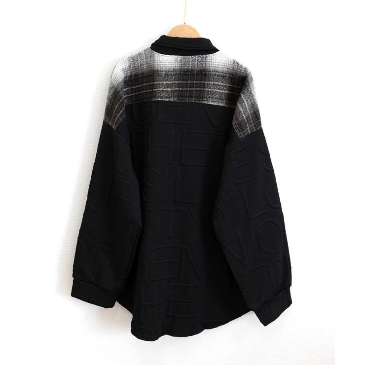 エンボスロゴスウェットアウターチェック柄 | Miniministore | 詳細画像19 