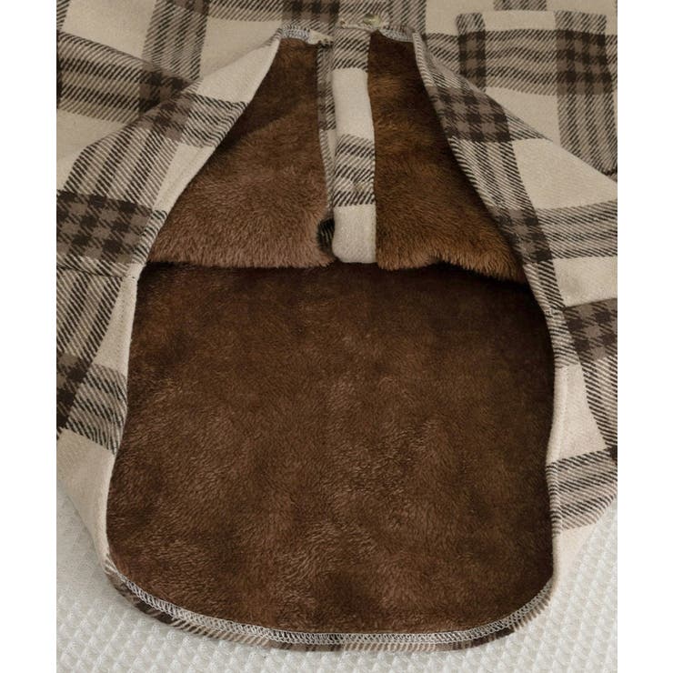 裏起毛チェックシャツジャケット ゆったり | Miniministore | 詳細画像26 