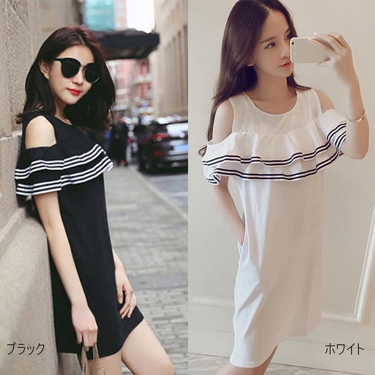 ミニワンピース レディース きれいめ フリル ワンピース 夏 オフショルダー 品番 Ii Miniministore ミニミニストア のレディースファッション通販 Shoplist ショップリスト