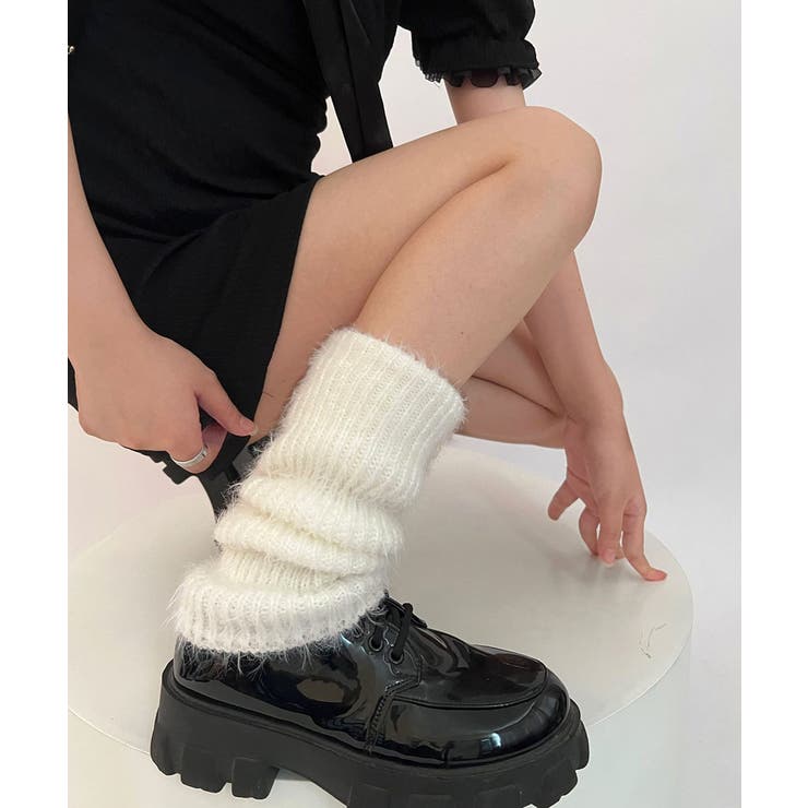 ニットレッグウォーマー レディース 靴下 | Miniministore | 詳細画像6 
