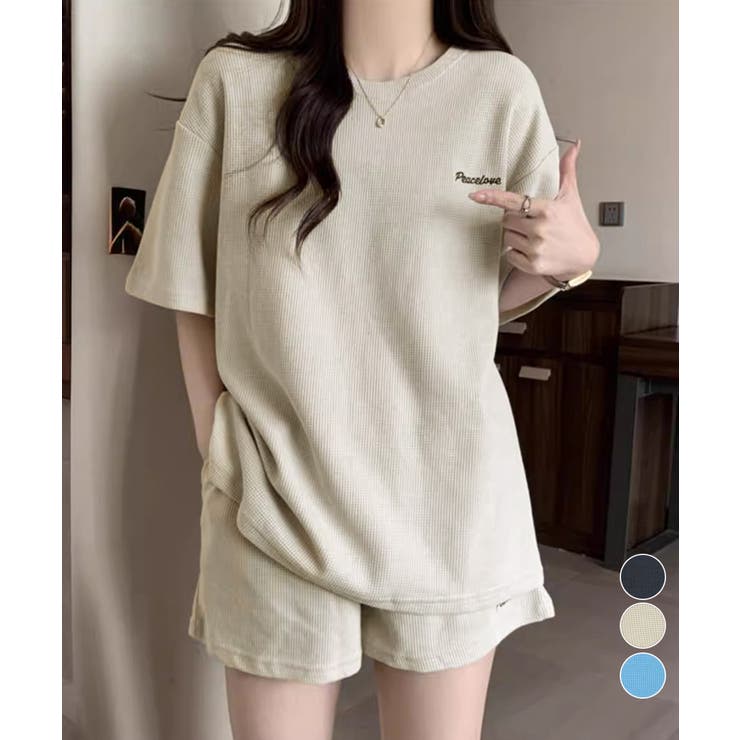 半袖tシャツ ショートパンツセットアップ | Miniministore | 詳細画像1 