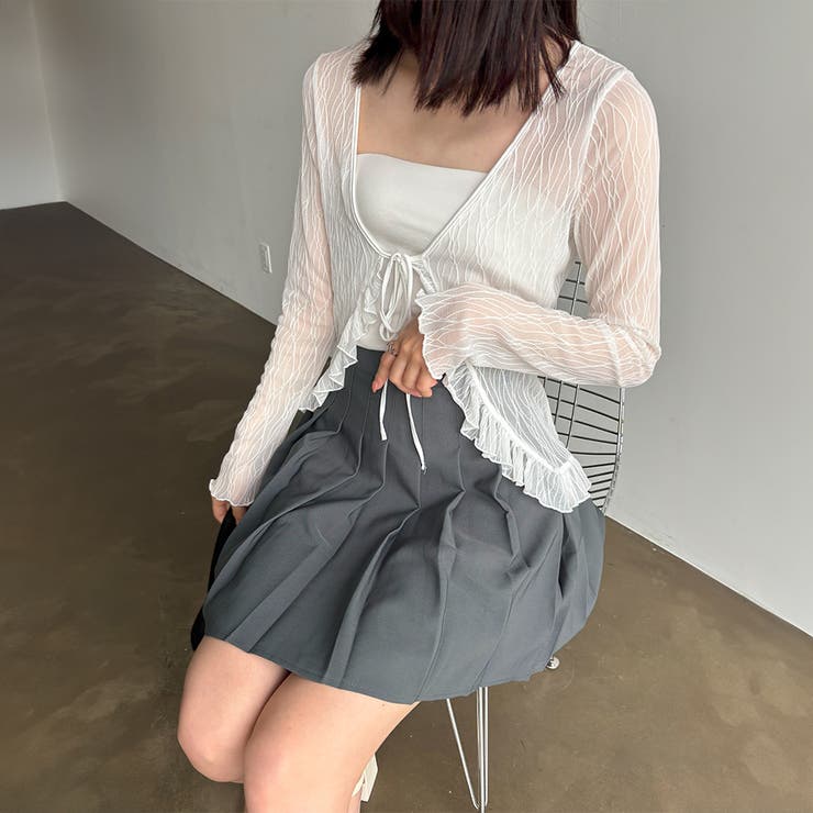 ボックスプリーツスカート ミニスカート黒 | Miniministore | 詳細画像12 