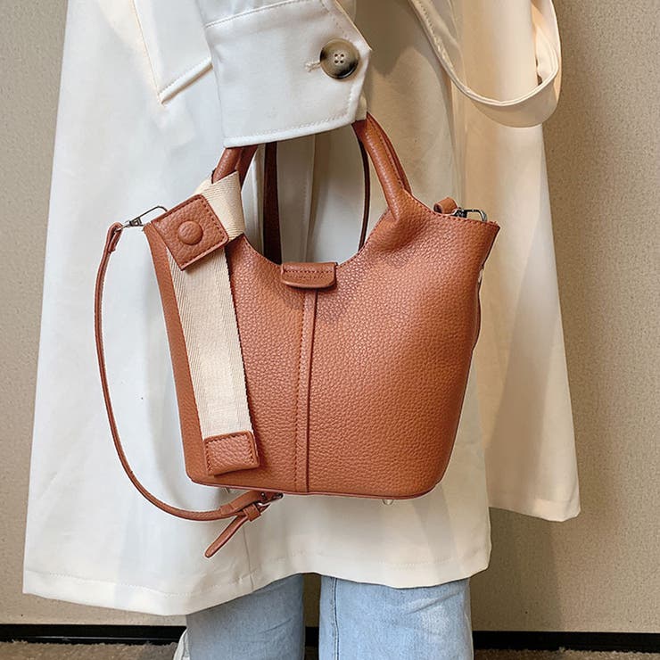 韓国デザイン 高級本革 ハンドバッグ ミニBAG ショルダー バケツ PUレザー バケツ型ショルダーバッグ韓国[品番：II000009830