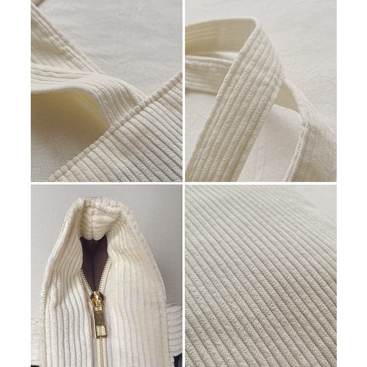 コーデュロイ大容量トートバッグレディース | Miniministore | 詳細画像23 