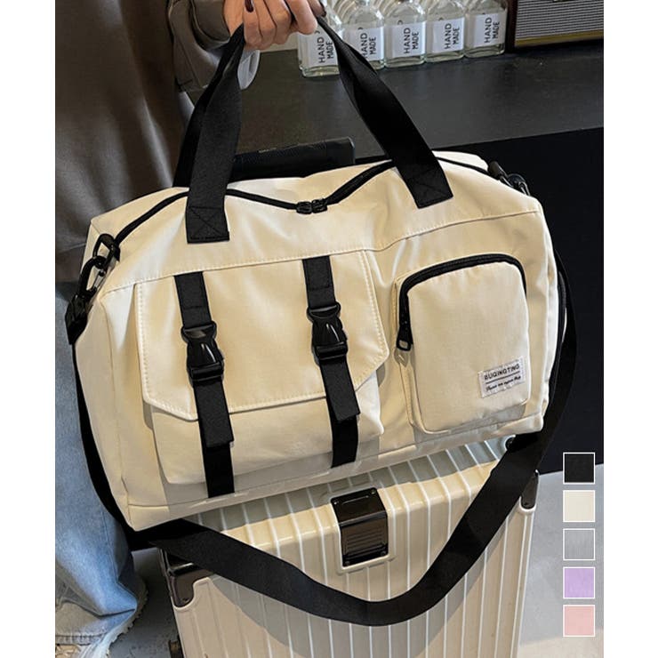 ダッフルバッグキャリーオンボストンバッグ | Miniministore | 詳細画像1 