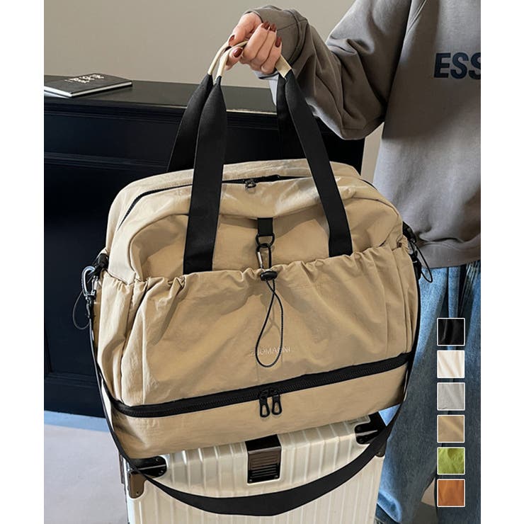 ボストンバッグユニセックストラベルバッグ | Miniministore | 詳細画像1 