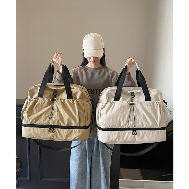 ボストンバッグユニセックストラベルバッグ | Miniministore | 詳細画像4 