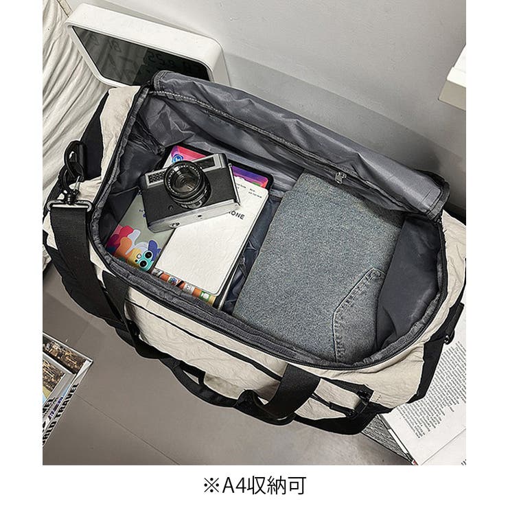 大容量ボストンバッグ旅行用トラベルバッグ | Miniministore | 詳細画像19 