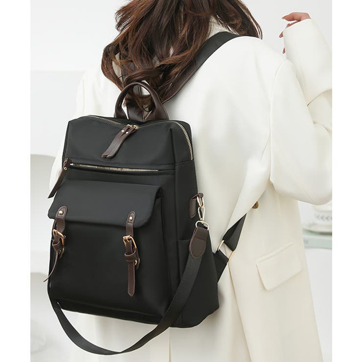 ブラック | リュックサック A4大容量 ユニセックス | Miniministore