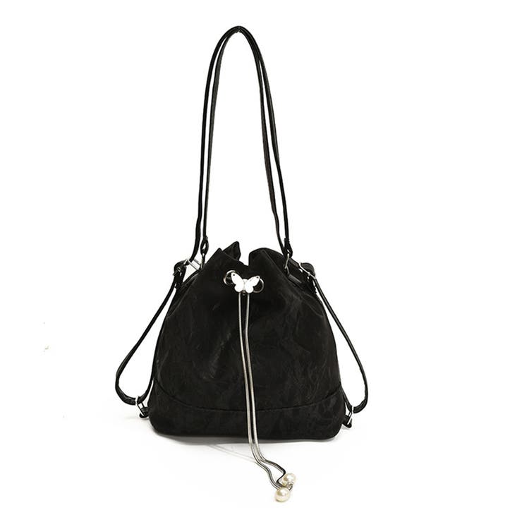 ショルダーバッグ バケツ型鞄 巾着バッグ | Miniministore | 詳細画像16 