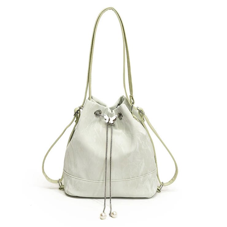 ショルダーバッグ バケツ型鞄 巾着バッグ | Miniministore | 詳細画像19 