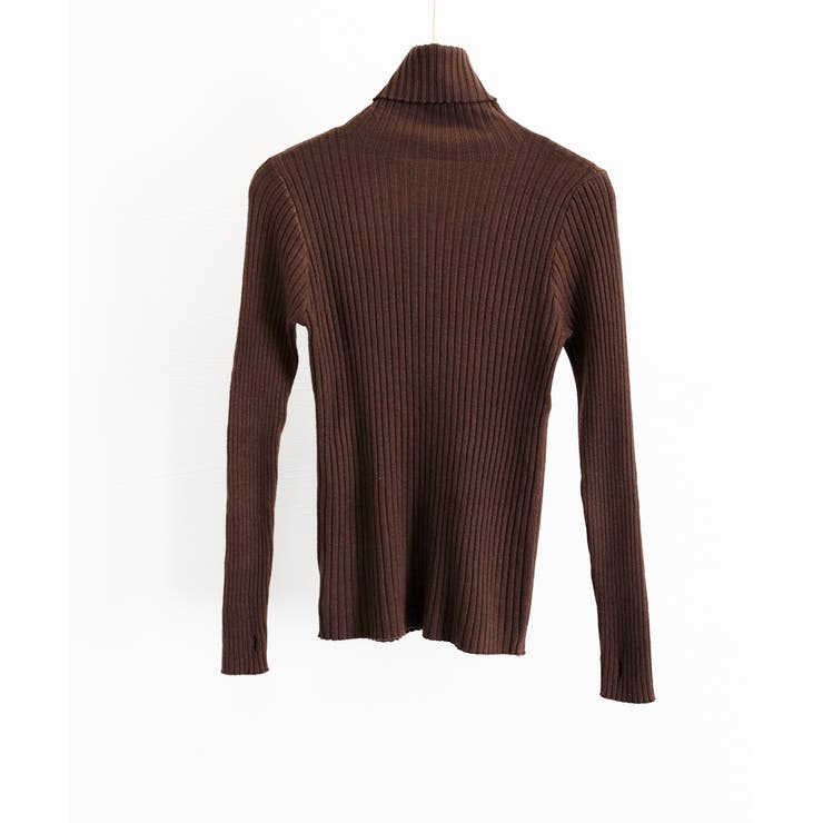 ニットトップス ハイネック 指穴デザイン | Miniministore | 詳細画像12 