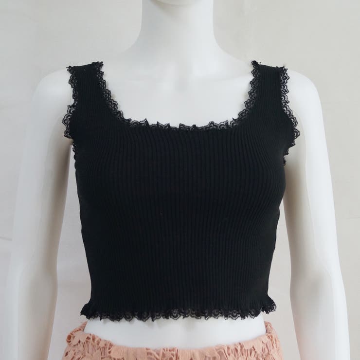 タンクトップ へそ出し サマーニット | Miniministore | 詳細画像12 