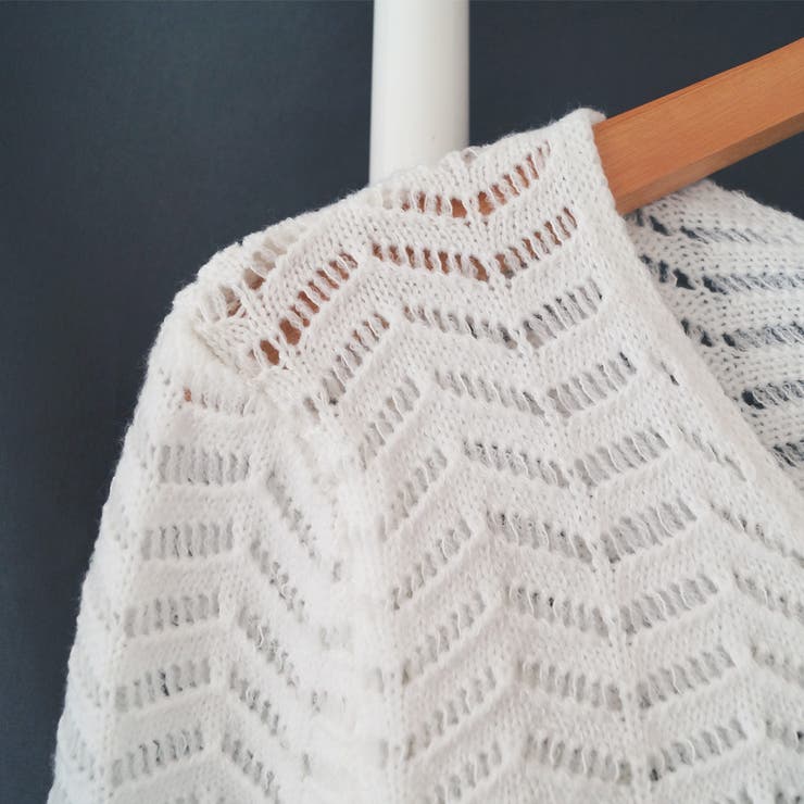 透かし編みニット メッシュニット 春秋冬 | Miniministore | 詳細画像10 