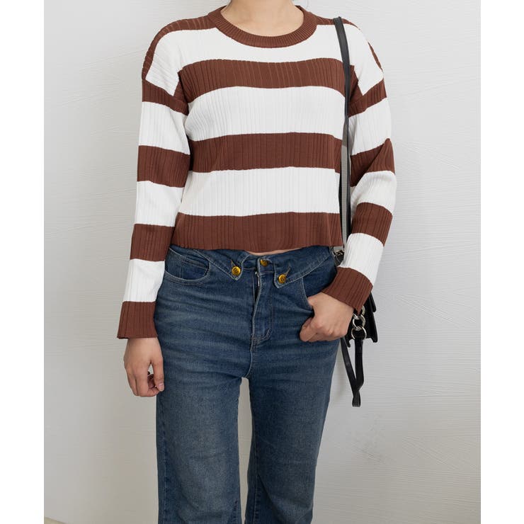 ニットトップス ショート丈 秋冬トップス | Miniministore | 詳細画像10 