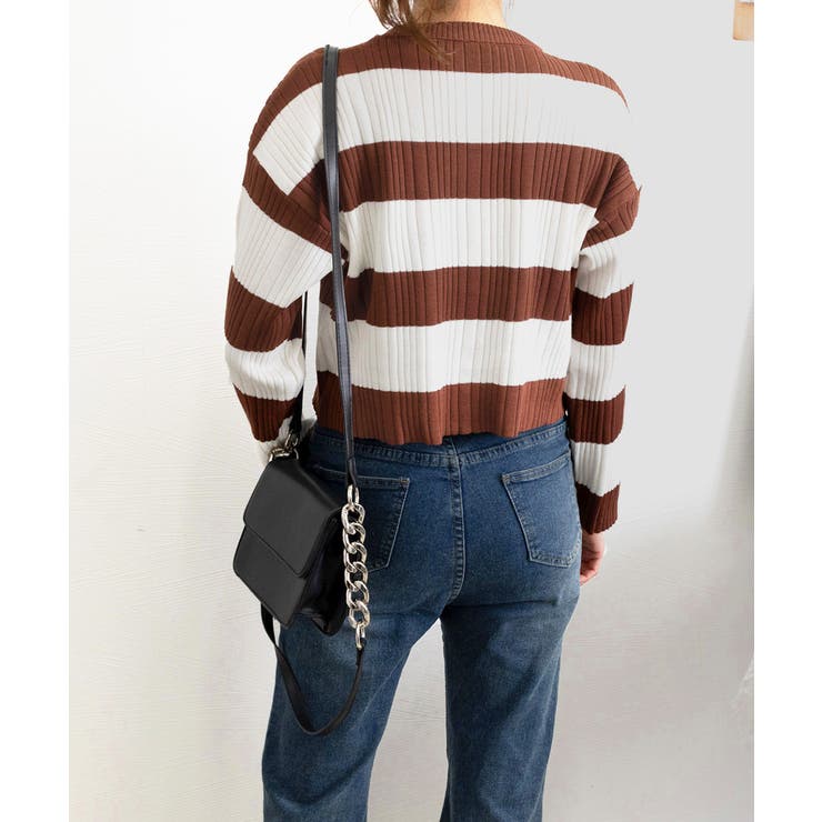 ニットトップス ショート丈 秋冬トップス | Miniministore | 詳細画像12 