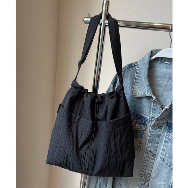 ショルダーバッグ 大容量 巾着バッグ | Miniministore | 詳細画像10 
