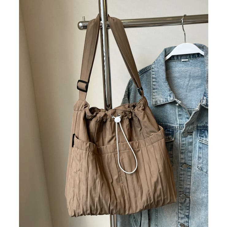 ショルダーバッグ 大容量 巾着バッグ | Miniministore | 詳細画像9 
