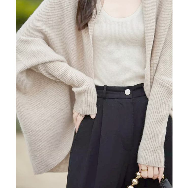 ドルマンニットカーディガン 秋冬アウター | Miniministore | 詳細画像4 