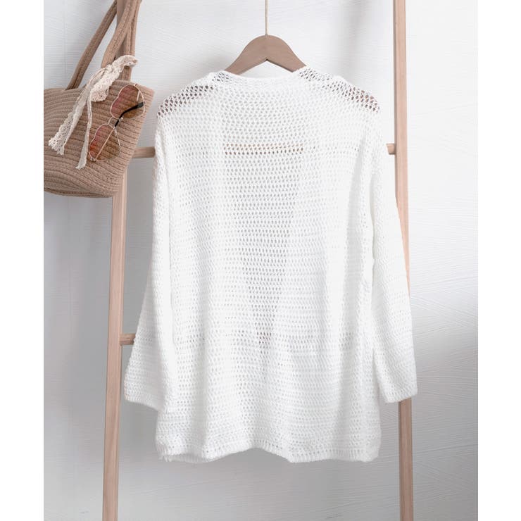 カーディガン メッシュトップス 薄手羽織 | Miniministore | 詳細画像12 