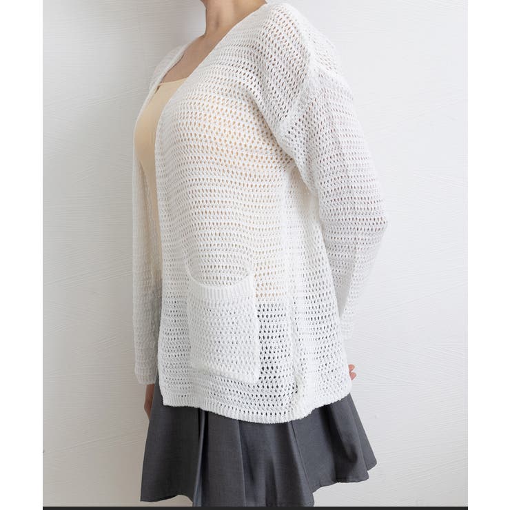 カーディガン メッシュトップス 薄手羽織 | Miniministore | 詳細画像3 
