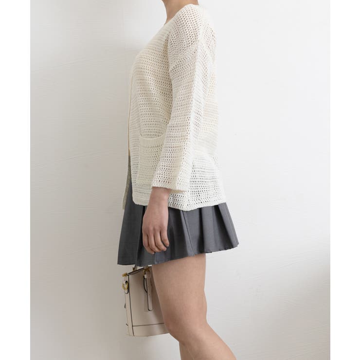 カーディガン メッシュトップス 薄手羽織 | Miniministore | 詳細画像7 