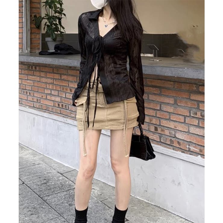 カーディガン 長袖 ボレロ 羽織り 薄手 | Miniministore | 詳細画像2 