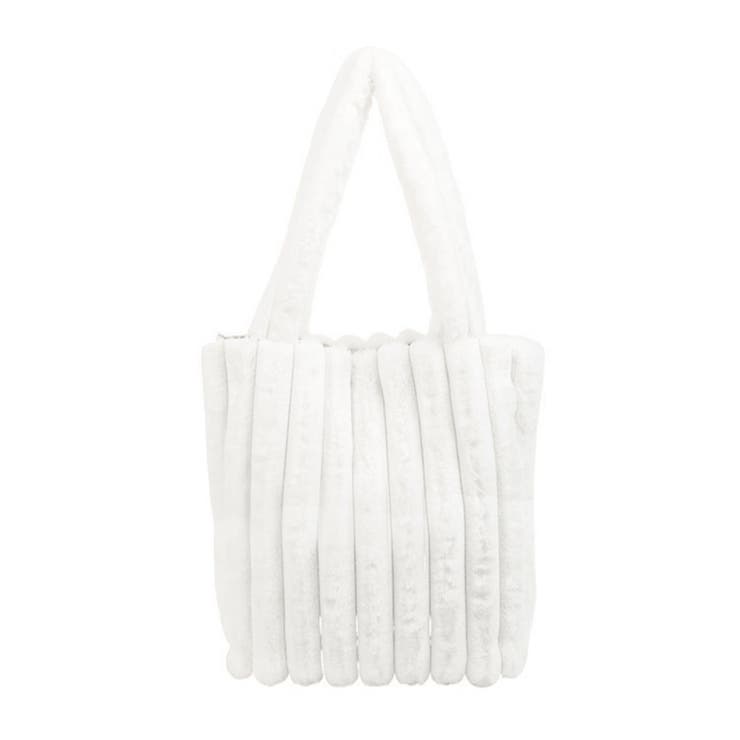 トートバッグ A4サイズ鞄 ファーバッグ | Miniministore | 詳細画像14 