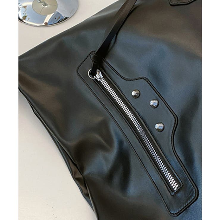 トートバッグ PUレザー 大容量かばん | Miniministore | 詳細画像14 