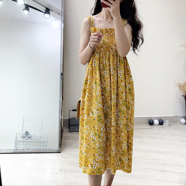 シャーリングワンピース レディース ノースリーブ 品番 Ii Miniministore ミニミニストア のレディースファッション通販 Shoplist ショップリスト