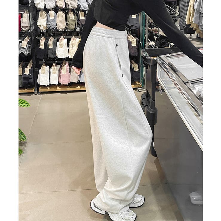 スウェットパンツ 韓国風 ロングパンツ | Miniministore | 詳細画像3 