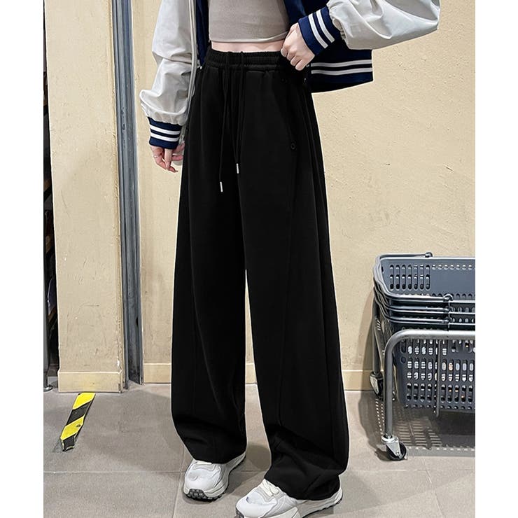 スウェットパンツ 韓国風 ロングパンツ | Miniministore | 詳細画像6 