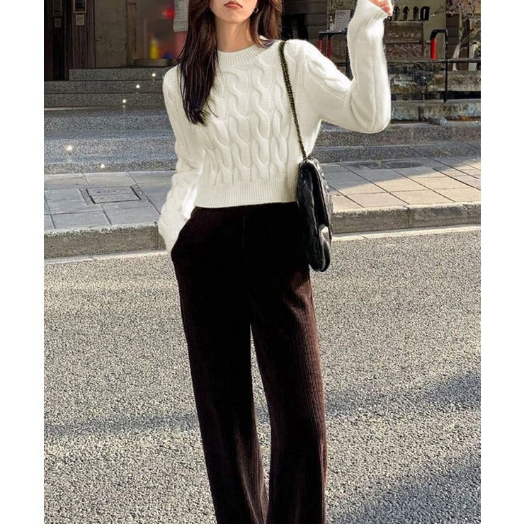 ニットトップス ショート丈 レディース | Miniministore | 詳細画像3 