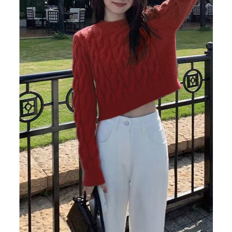 ニットトップス ショート丈 レディース | Miniministore | 詳細画像9 