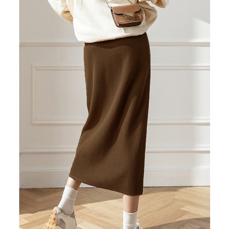 ロングスカート ミモレ丈 秋冬服 韓国風 | Miniministore | 詳細画像7 