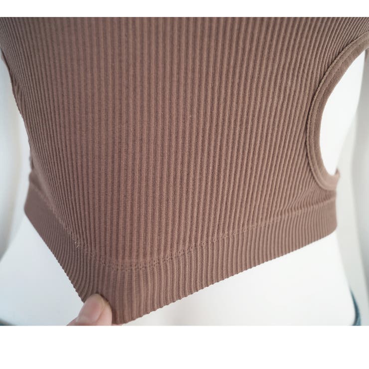 タンクトップ へそ出し ワンショルダー | Miniministore | 詳細画像10 