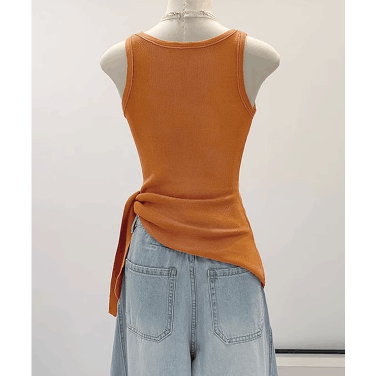タンクトップ 韓国風 サイドスリット夏服 | Miniministore | 詳細画像11 