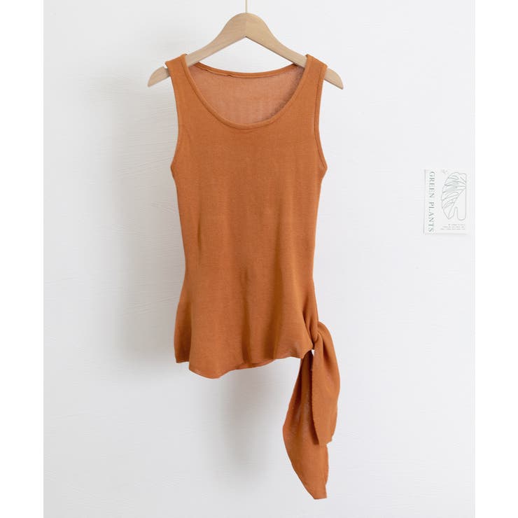 タンクトップ 韓国風 サイドスリット夏服 | Miniministore | 詳細画像12 