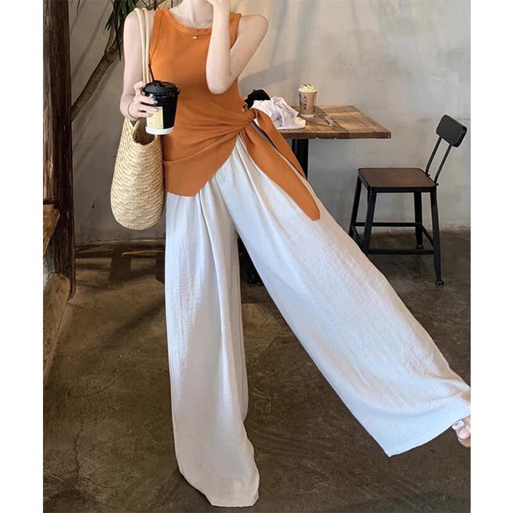 タンクトップ 韓国風 サイドスリット夏服 | Miniministore | 詳細画像2 