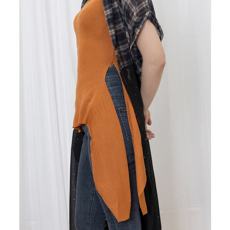 タンクトップ 韓国風 サイドスリット夏服 | Miniministore | 詳細画像5 