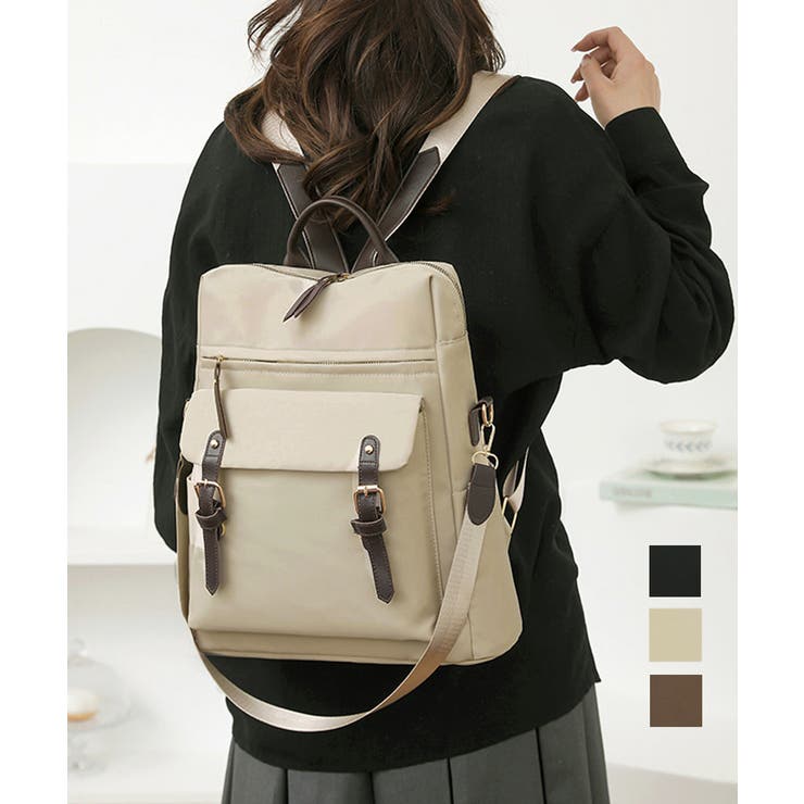 リュックサック A4大容量 ユニセックス | Miniministore | 詳細画像1 