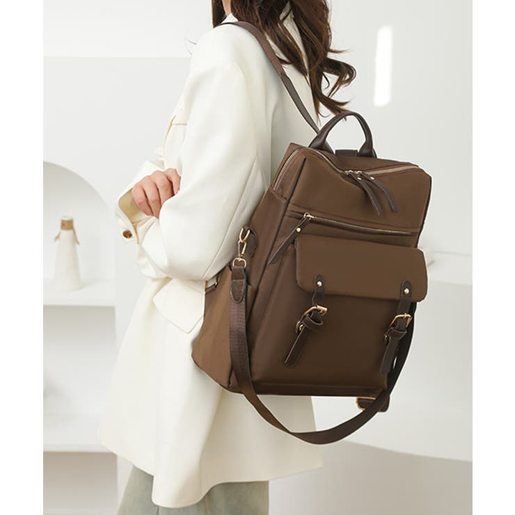 リュックサック A4大容量 ユニセックス | Miniministore | 詳細画像4 