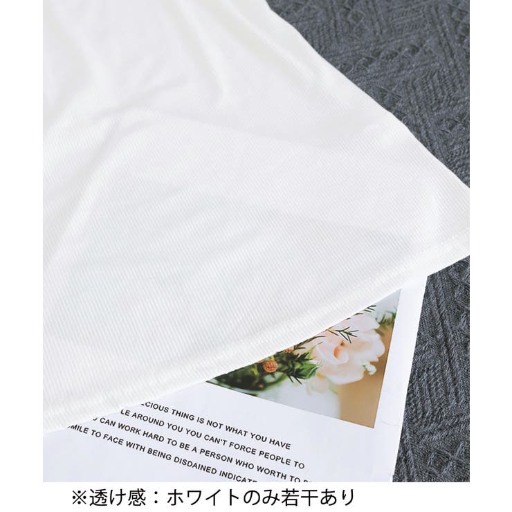 レースキャミソール 重ね着 リブインナー | Miniministore | 詳細画像11 