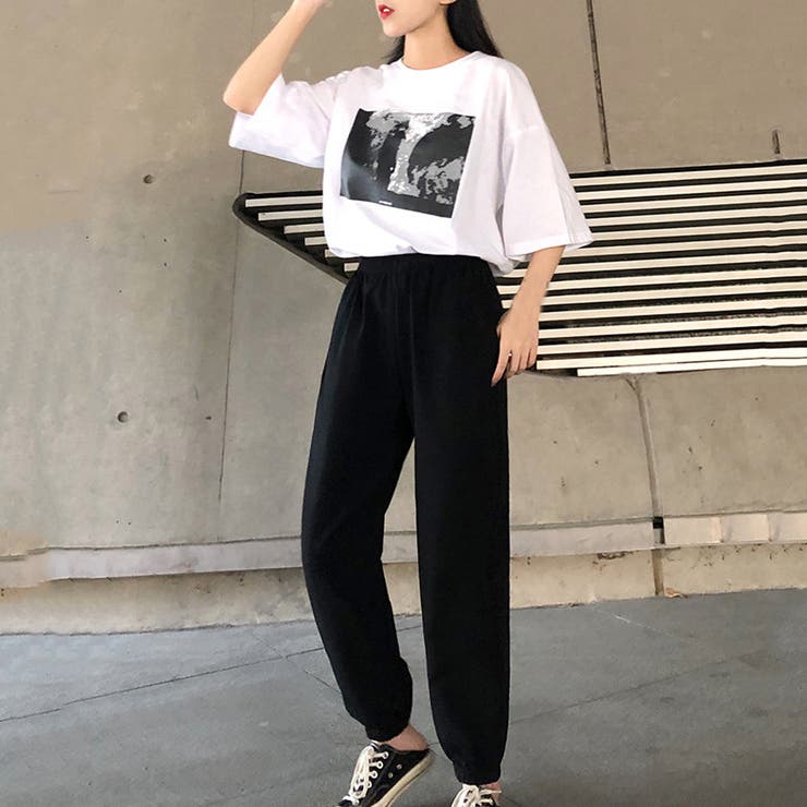 precme (未使用)スウェットパンツ　Mサイズ MASONPRINCE スウェットパンツ ジャージ ルーズフィット